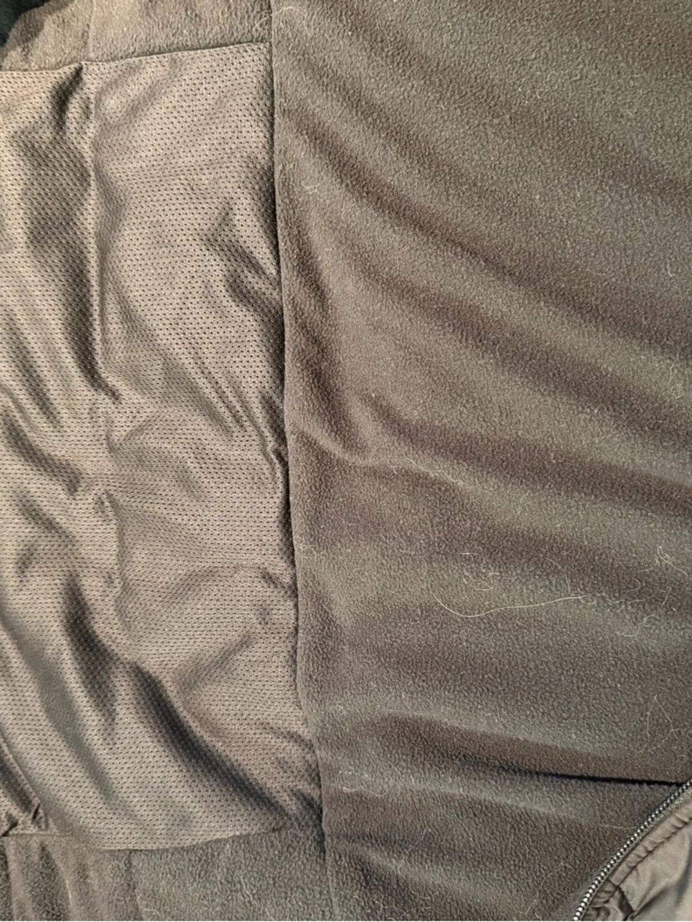 Puma Dark Gray Quilted Puffer Coat with Hood - Picture 7 of 8